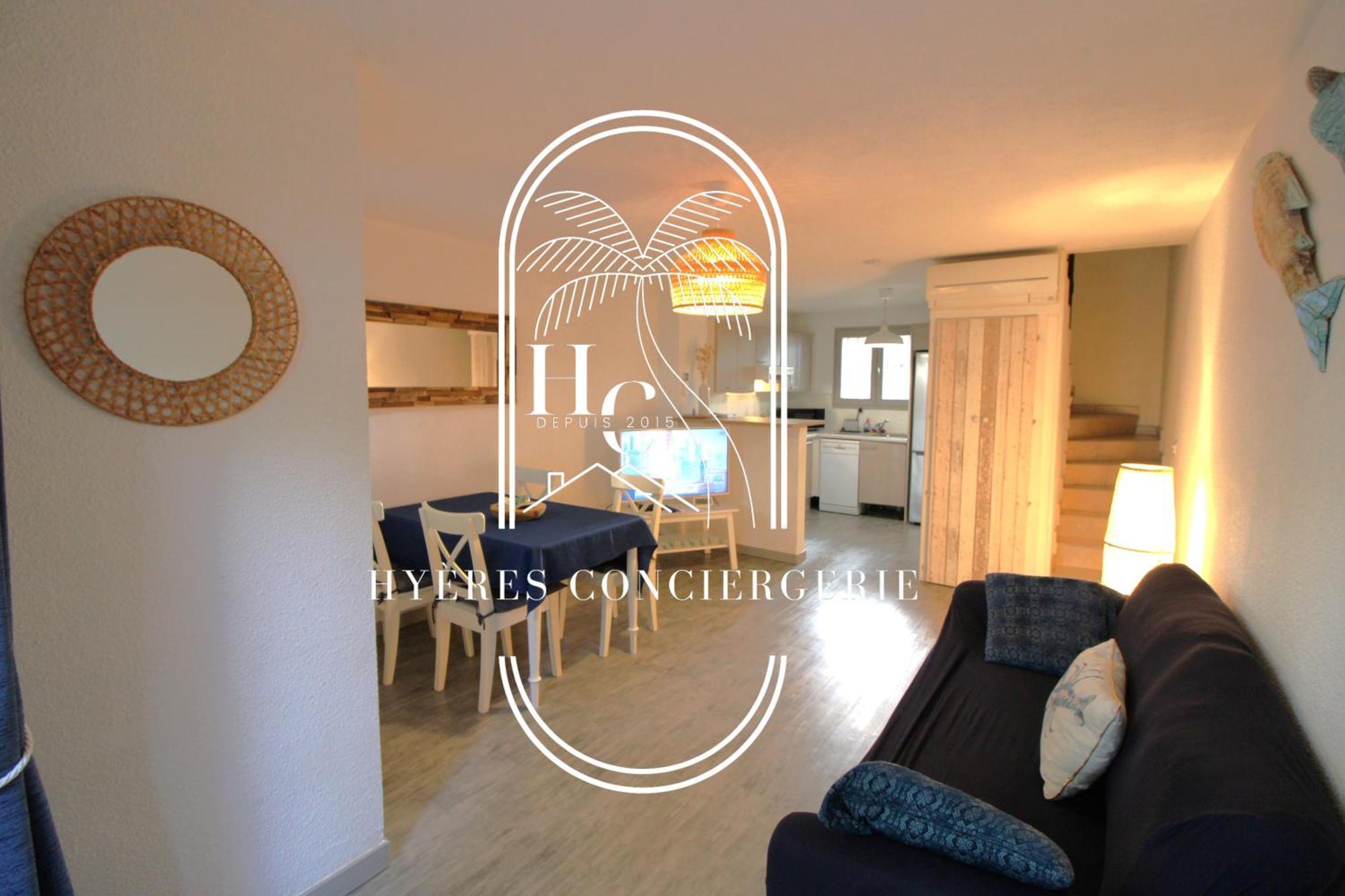 Triplex Le Port D'Hyeres-400M-Clim Wifi Parking By Hc Daire Dış mekan fotoğraf